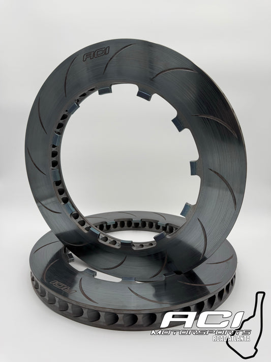 ACI MOTORSPORTS - Front Brake Rotor Ring (PAIR) Porsche GT4 Clubsport 718 & 981
